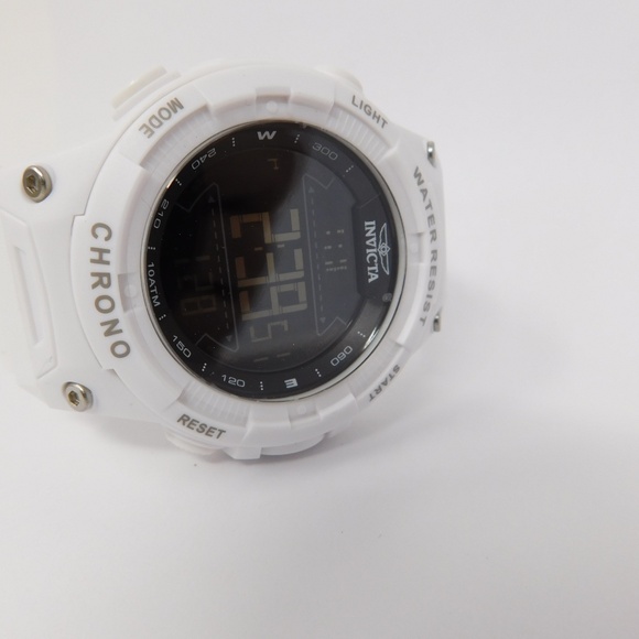 Invicta Men's Watch Racing Alarm Chronograph GMT Quartz Digital Black Dial 47524 - Picture 13 of 16